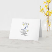 Carte Graduate Reach for Moon, Félicitations (Fleur jaune)