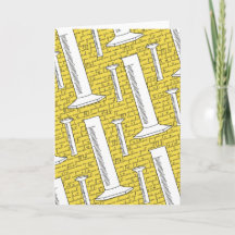 Graduated Cylinder Happy Graduation Blank Card