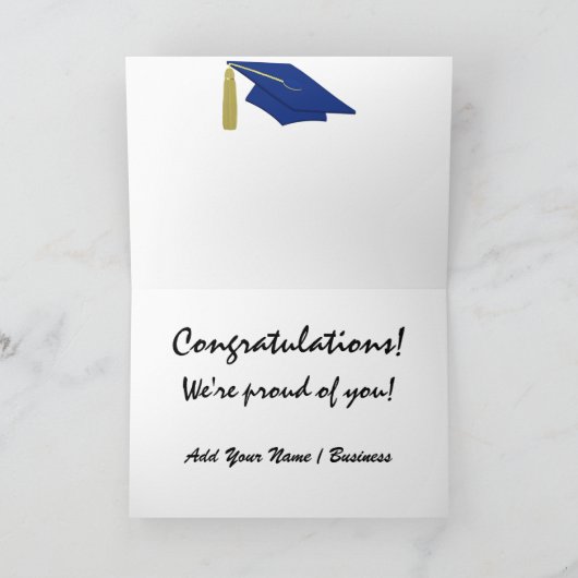 Carte Graduation (Intérieur)