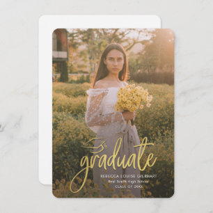 Carte Graduation 2024 Open House Grad Party photo