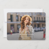 Carte Graduation 2025 Enregistrer la date Annonce (Devant)