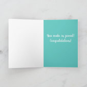 Carte Graduation Bernese Mountain Dog (Intérieur)