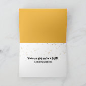 Carte Graduation Boy Baseball Player #11 (Intérieur)