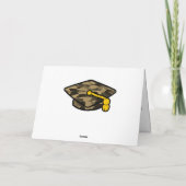 Carte Graduation Cap Khaki Camo (Dos)