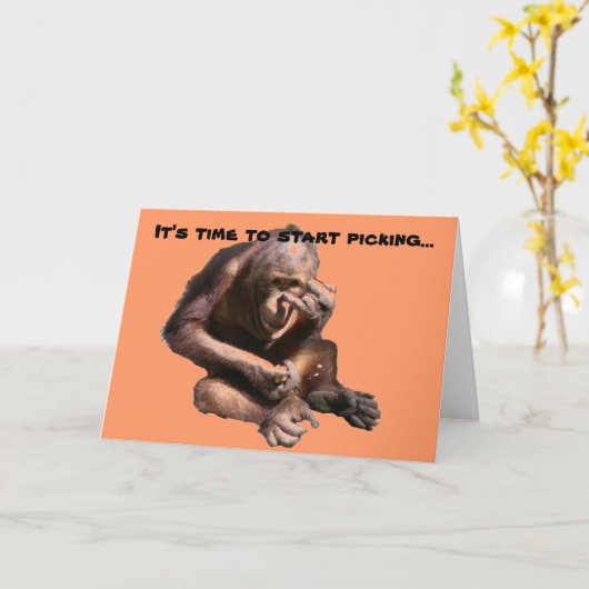 Carte Graduation Class Humor (Fleur jaune)