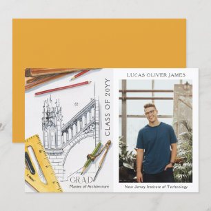 Carte Graduation Class of 2022 Architecture Engineer