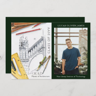 Carte Graduation Class of 2022 Architecture Engineer