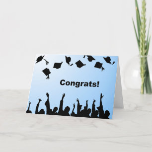 Carte Graduation congratulation