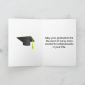 Carte Graduation Couple ou Amis Classe de 20XX (Intérieur)