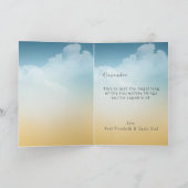 Carte Graduation de Caps (Intérieur)