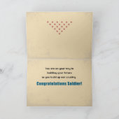 Carte Graduation de l'armée au camp de démarrage Soldats (Intérieur)