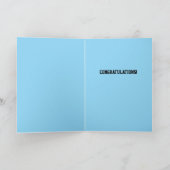 Carte Graduation en chats mignons (Intérieur)