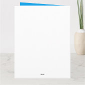 CARTE GRADUATION GARÇON (Dos)