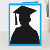 CARTE GRADUATION GARÇON (Devant)