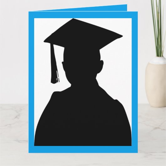 CARTE GRADUATION GARÇON (Devant)