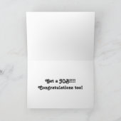 Carte Graduation Gerbil (Intérieur)