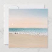 Carte Graduation Party Beach Thème Photo (Dos)