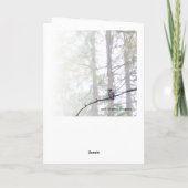 Carte Graduation Sage Owl Encouragement inspirationnel (Dos)