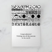 Carte Graduation - senior 2010 - Card (Intérieur)