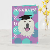 Carte Graduation sur mesure des Grands Pyrénées (Fleur jaune)