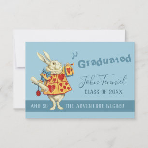 Carte Graduations White Rabbit souffle la trompette CC11