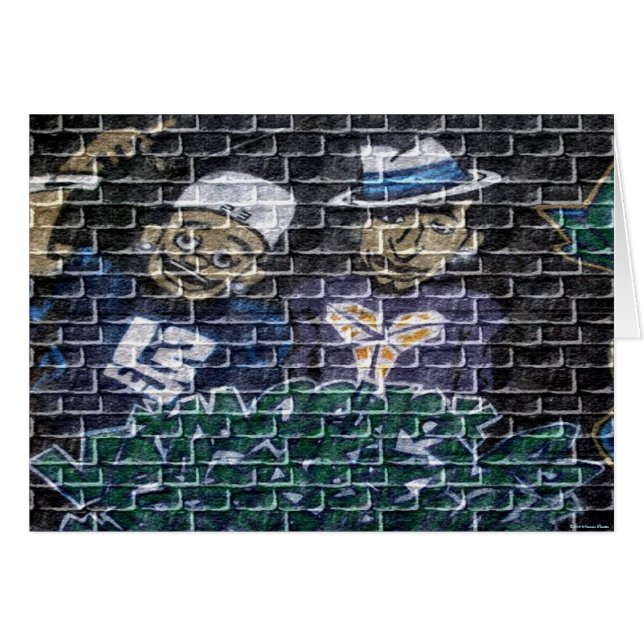 Carte Graffiti (Devant horizontal)