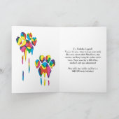 Carte Graffiti Artiste Légende Chat 12 ans Anniversaire (Intérieur)