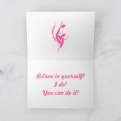 Carte Graffiti Croyez en votre Selfie Greeting Card (Intérieur)