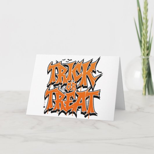 Carte Graffiti de Trick Or Treat (Devant)