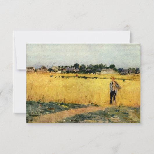 Carte Grain Field (par Berthe Morisot) (Devant)