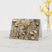 Carte Graine sèche (Fleur jaune)