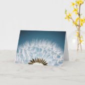 Carte Graines de pissenlit (Fleur jaune)