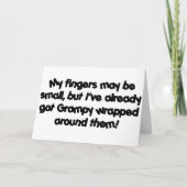 Carte Grampy enveloppé (Devant)
