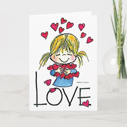 Carte Grand amour FL-004 (Devant)