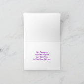 Carte Grand bel iris, sympathie (Intérieur)