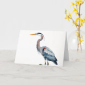 Carte Grand bleu (Fleur jaune)