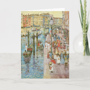 Carte Grand Canal, Venise par Maurice Prendergast