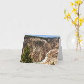 Carte Grand Canyon de Yellowstone (Fleur jaune)