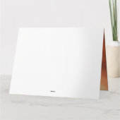 Carte Grand Chiot Danse Automne Délice Citrouille (Dos)