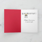 Carte Grand Coeur De Piano Musical Pour Anniversaire (Intérieur)