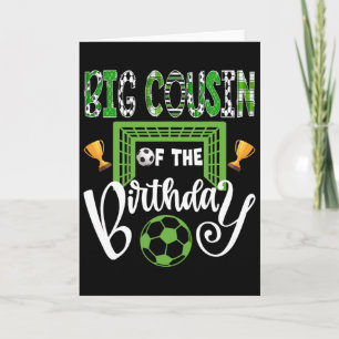 Carte Grand Cousin Du Joueur De Football Anniversaire Ga