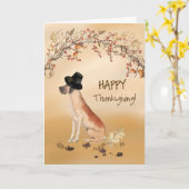 Carte Grand Dane Funny Pèlerin Casquette Thanksgiving (Fleur jaune)