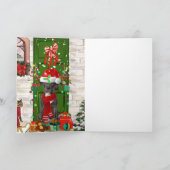 Carte Grand Danois Noël (Intérieur)