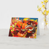 Carte Grand dragon (Fleur jaune)