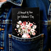 Carte Grand-fille aînée Valentines Jour Bouquet d'amour