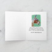 Carte Grand-fils, Anniversaire, Laugha Card (Intérieur)
