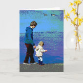 Carte Grand frère (Fleur jaune)