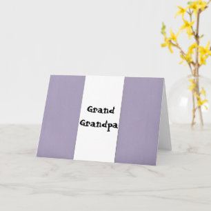 Carte Grand Grand Grand-Papy
