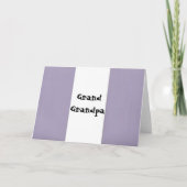 Carte Grand Grand Grand-Papy (Devant)
