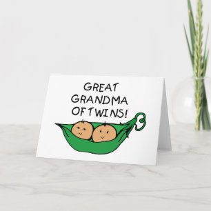 Carte Grand grand-mère de Twins Pod